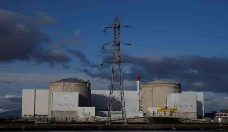 Suspension de la greve a la centrale edf de fessenheim