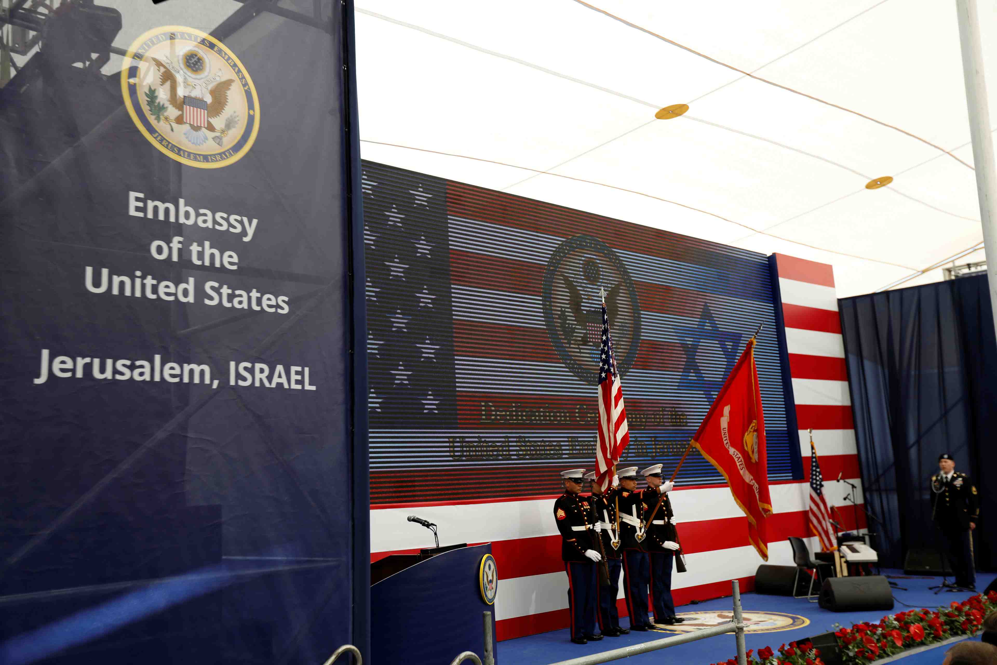 Les palestiniens contestent devant la cij le transfert de l'ambassade us