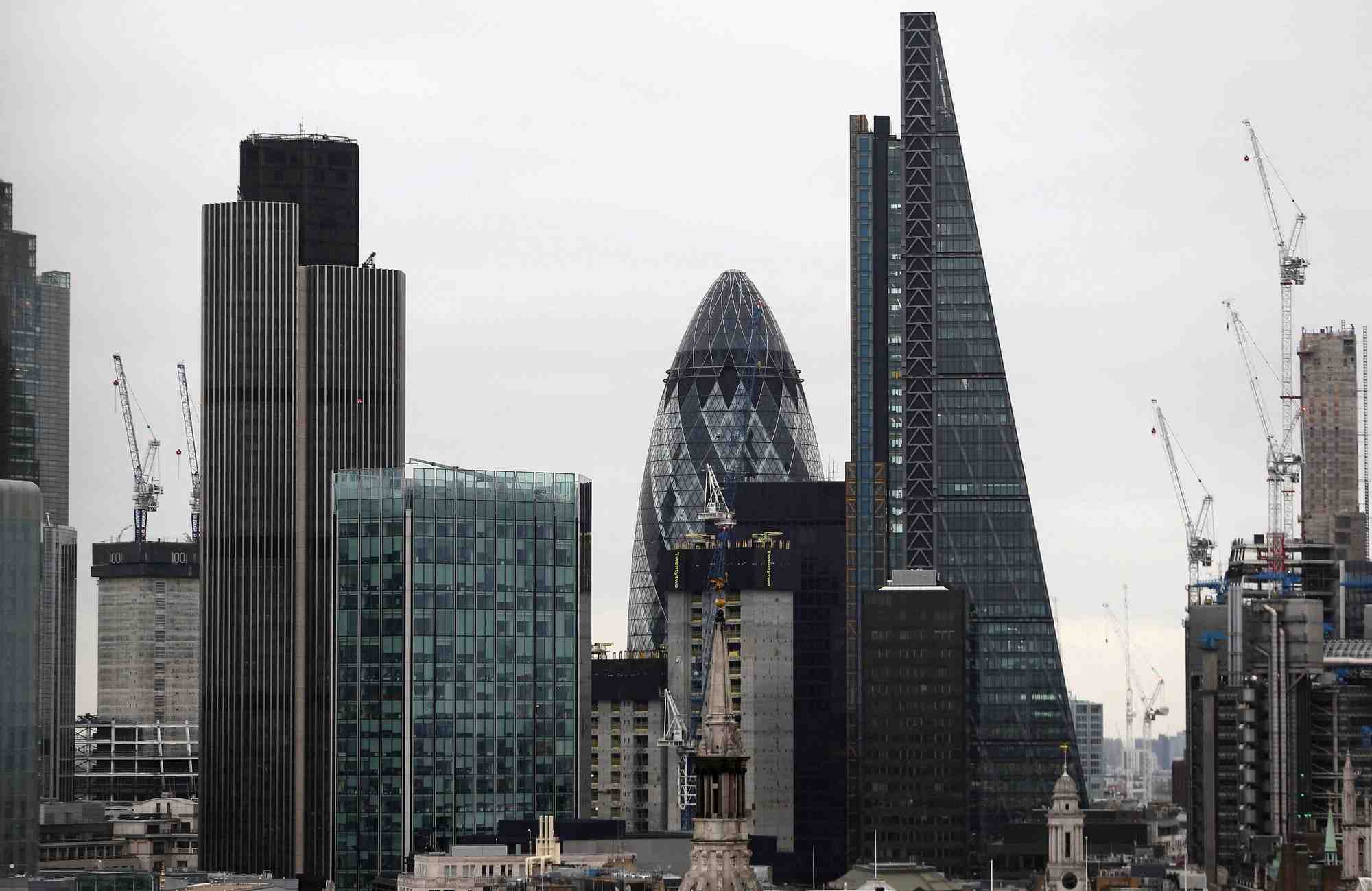 La place financière de Londres a clairement souffert du Brexit.
