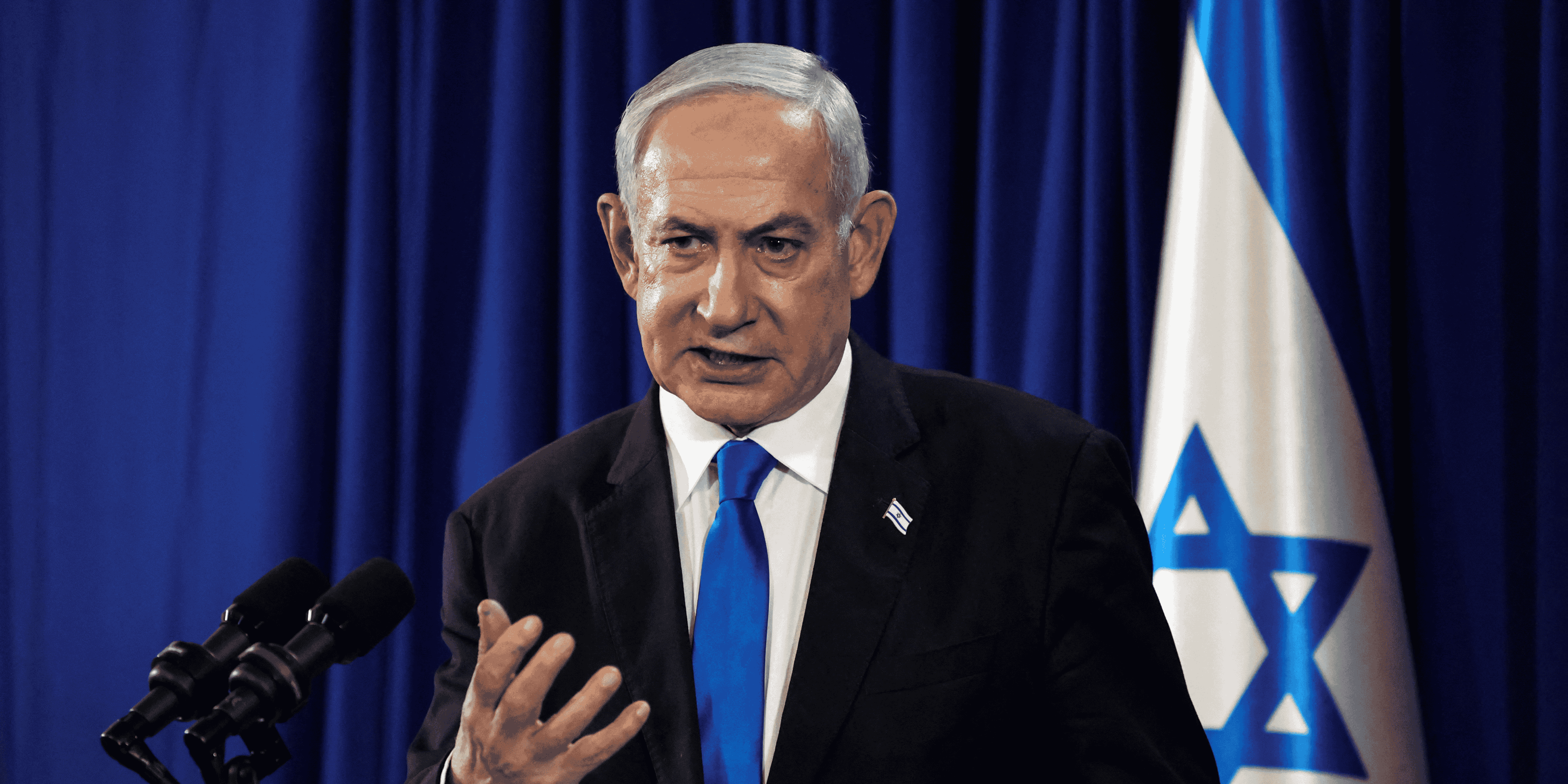 Le premier ministre israelien benjamin netanyahu