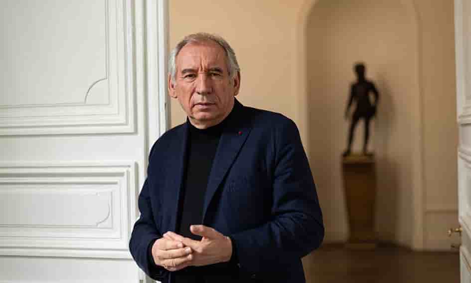 François Bayrou, samedi 1er février 2025, à l’hôtel de ville de Pau.