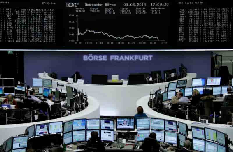 Les marchés européens chutent face aux tensions en Ukraine