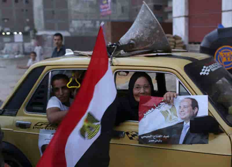 Écrasante victoire du maréchal Sissi en Egypte