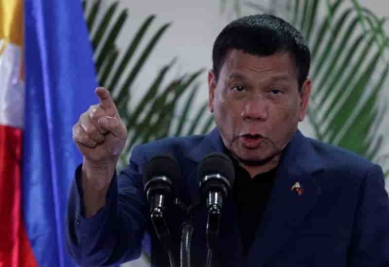 Le president philippin duterte souhaite une politique etrangere de son pays plus autonome des usa