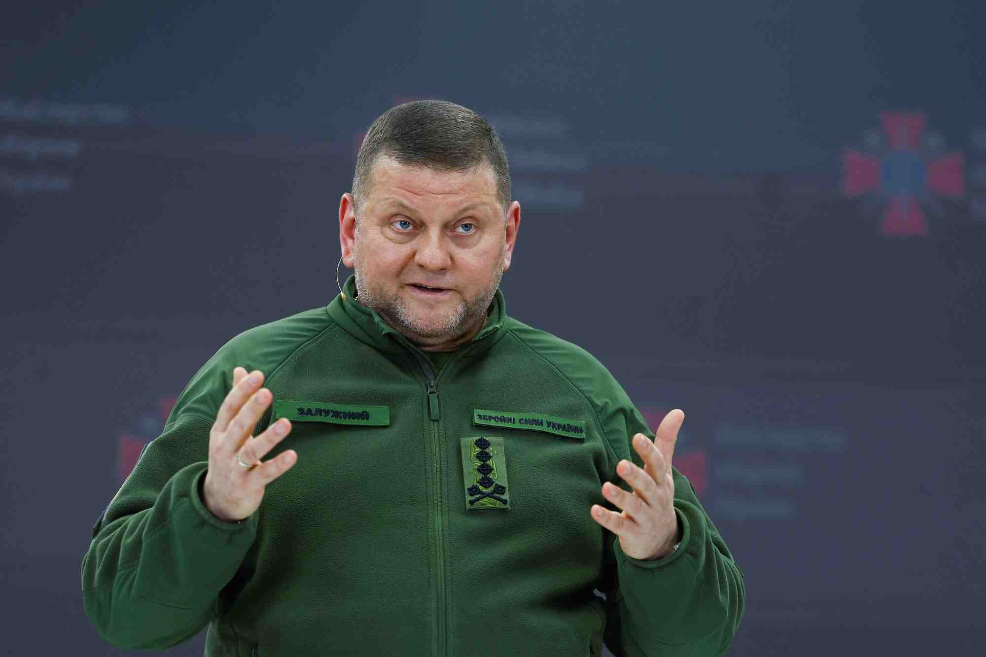 Le chef d'etat-major de l'armee ukrainienne valeri zaloujny