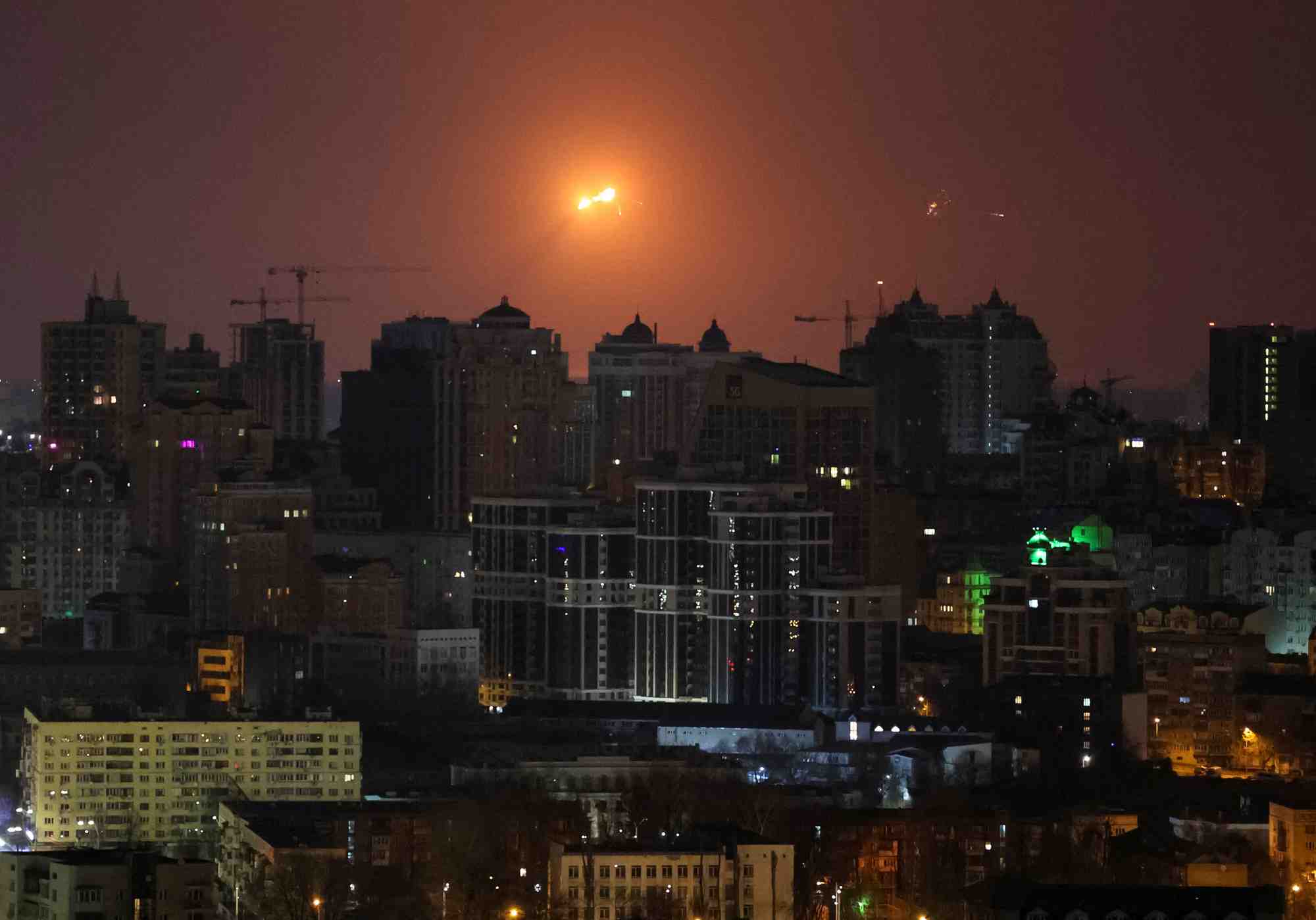 Kiev a été attaqué par des missiles de croisière tirés depuis des bombardiers stratégiques Tu-95MS.