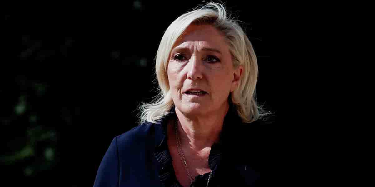 Marine Le Pen, le 26 août.
