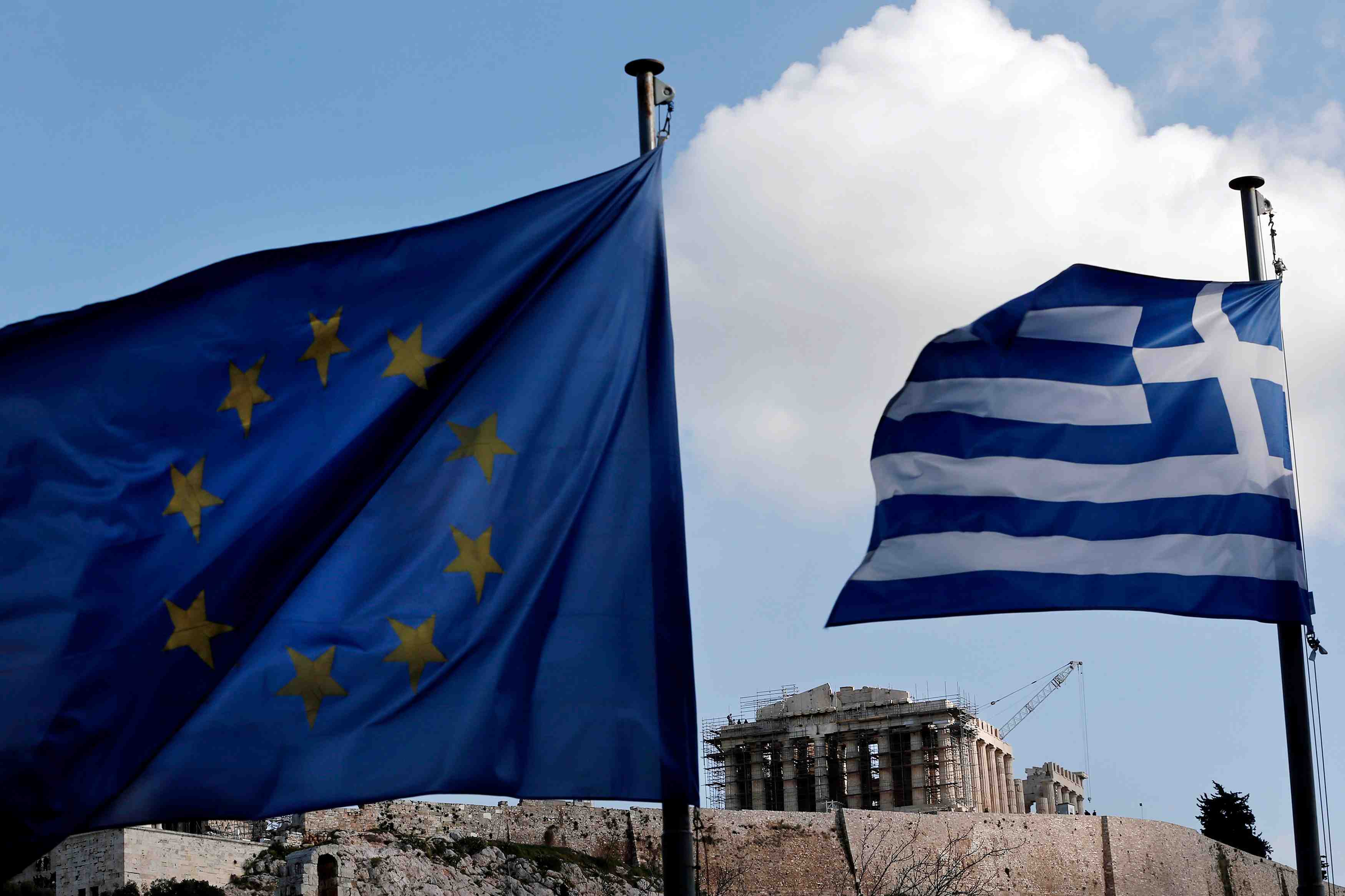 Les ministres des finances de la zone euro a la recherche d'un compromis avec la grece