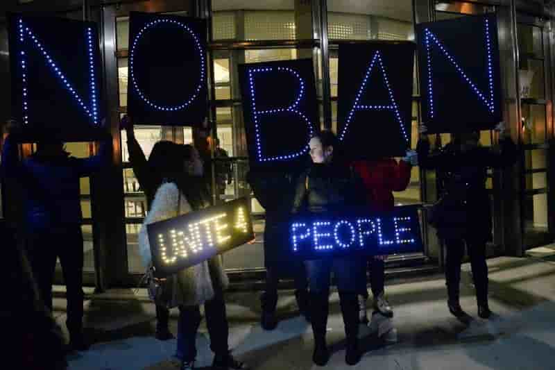 Obstacle juridique au decret de trump sur l'immigration
