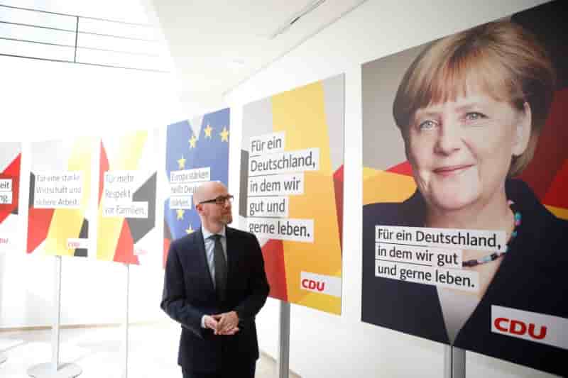 La cdu-csu conserve une large avance sur le spd