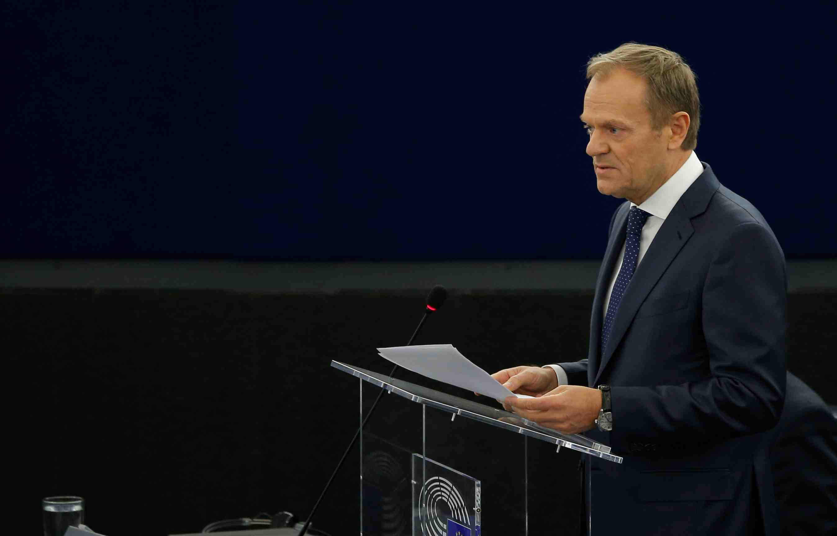 Tusk propose a londres un report "flexible" de 12 mois de la date du brexit