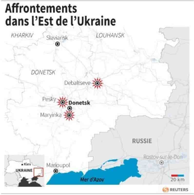 Affrontements dans l’est de l’ukraine