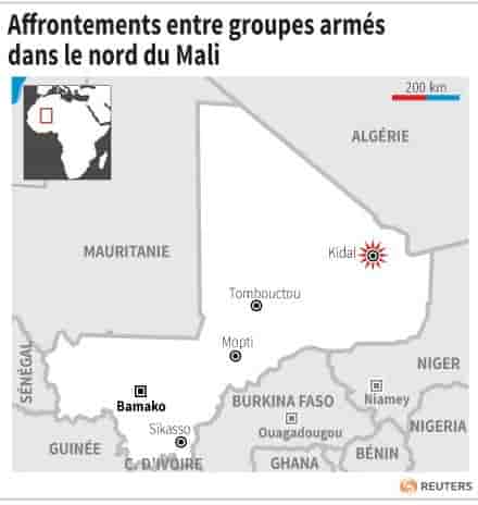 Affrontements entre groupes armes dans le nord du mali