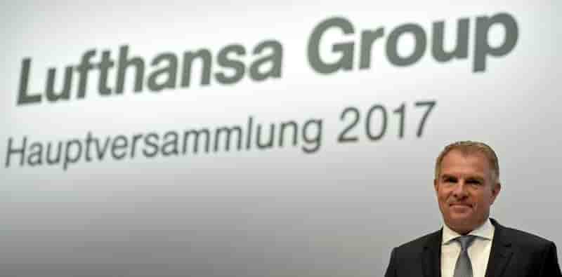 Le president du directoire de lufthansa est optimiste sur la demande