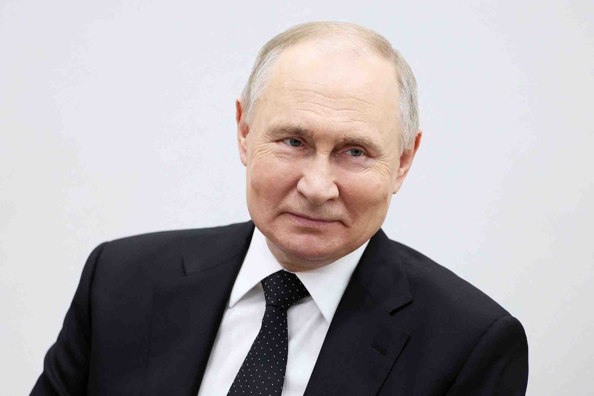 Photo du president russe vladimir poutine