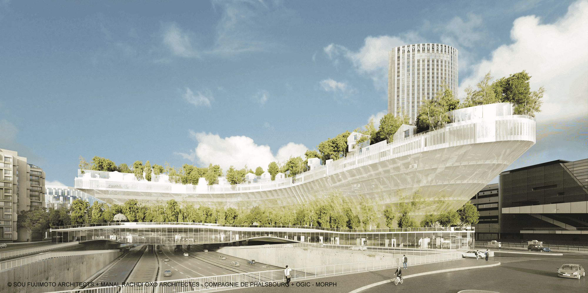 Benjamin Griveaux s'inspire du projet "mille arbres". Le candidat officiel de la République en marche à Paris, s’est rapproché des promoteurs rêvant de construire des logements par-dessus le périphérique.
