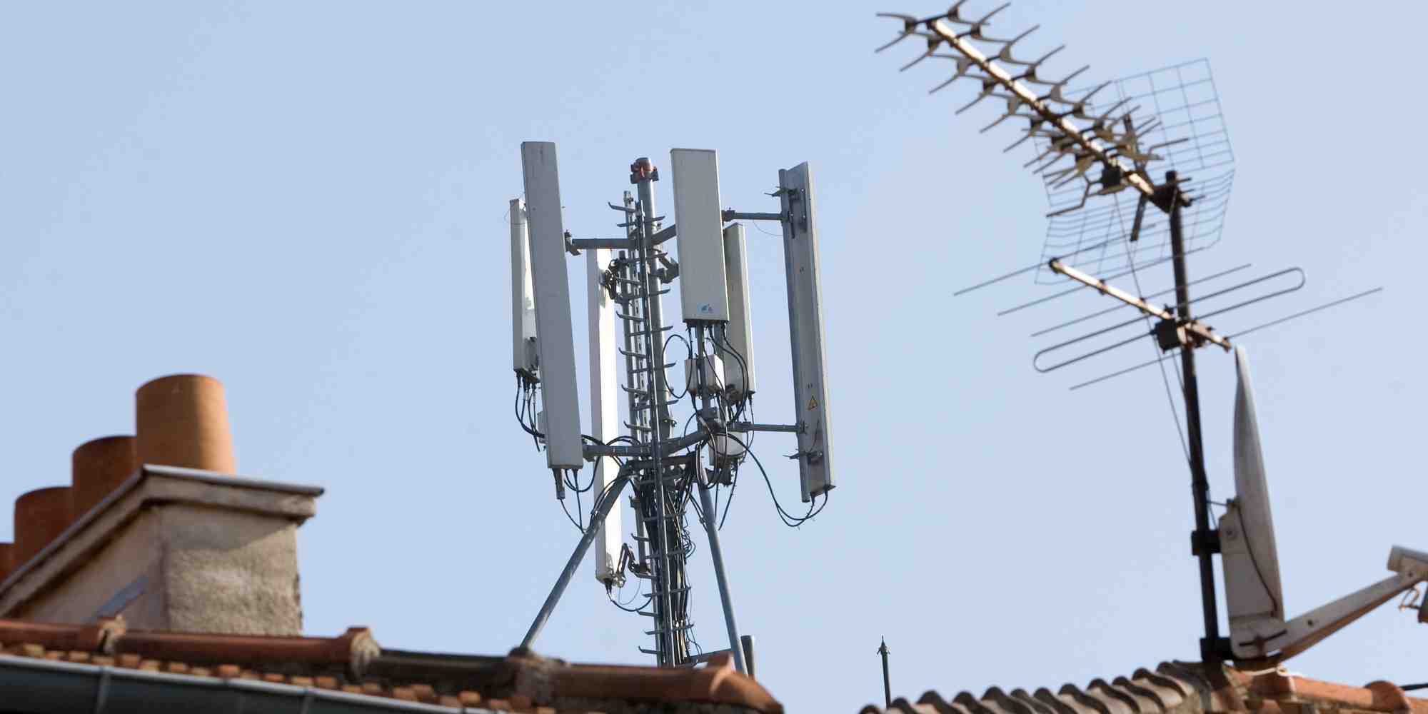télécoms, antennes, mobile, 4G