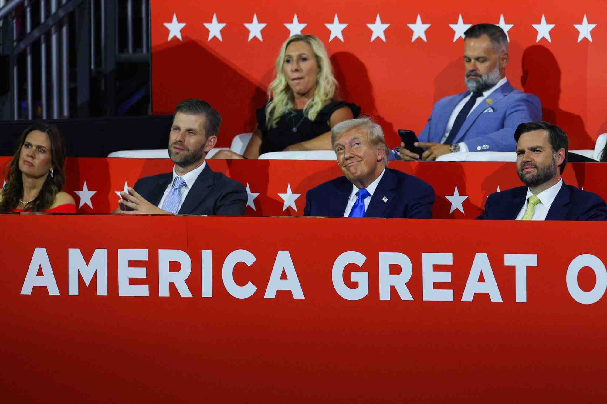 Jour 2 de la convention nationale republicaine a milwaukee, wisconsin