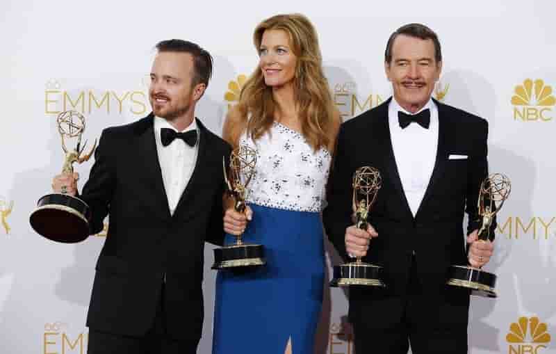Triomphe de la série "Breaking Bad" aux Emmy Awards