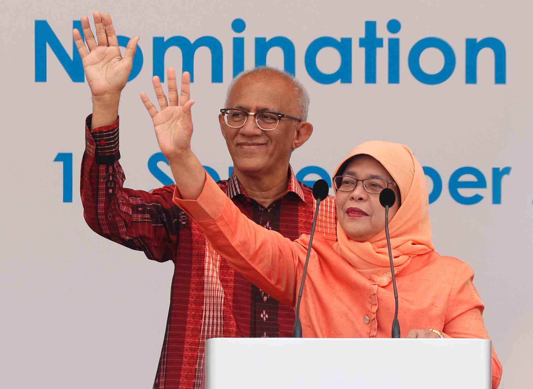 Une femme pour la premiere fois presidente a singapour