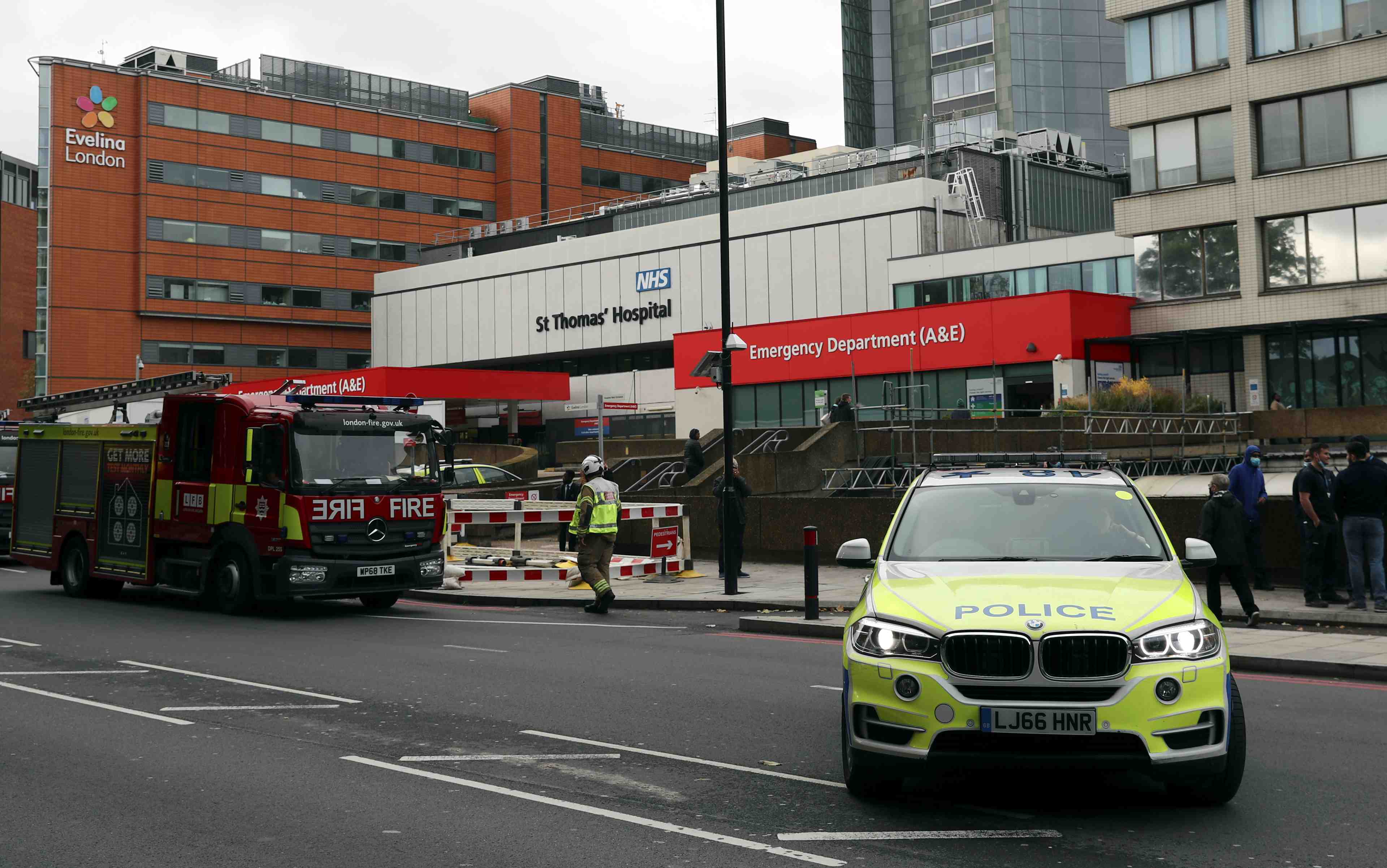 Alerte levee dans un hopital de londres