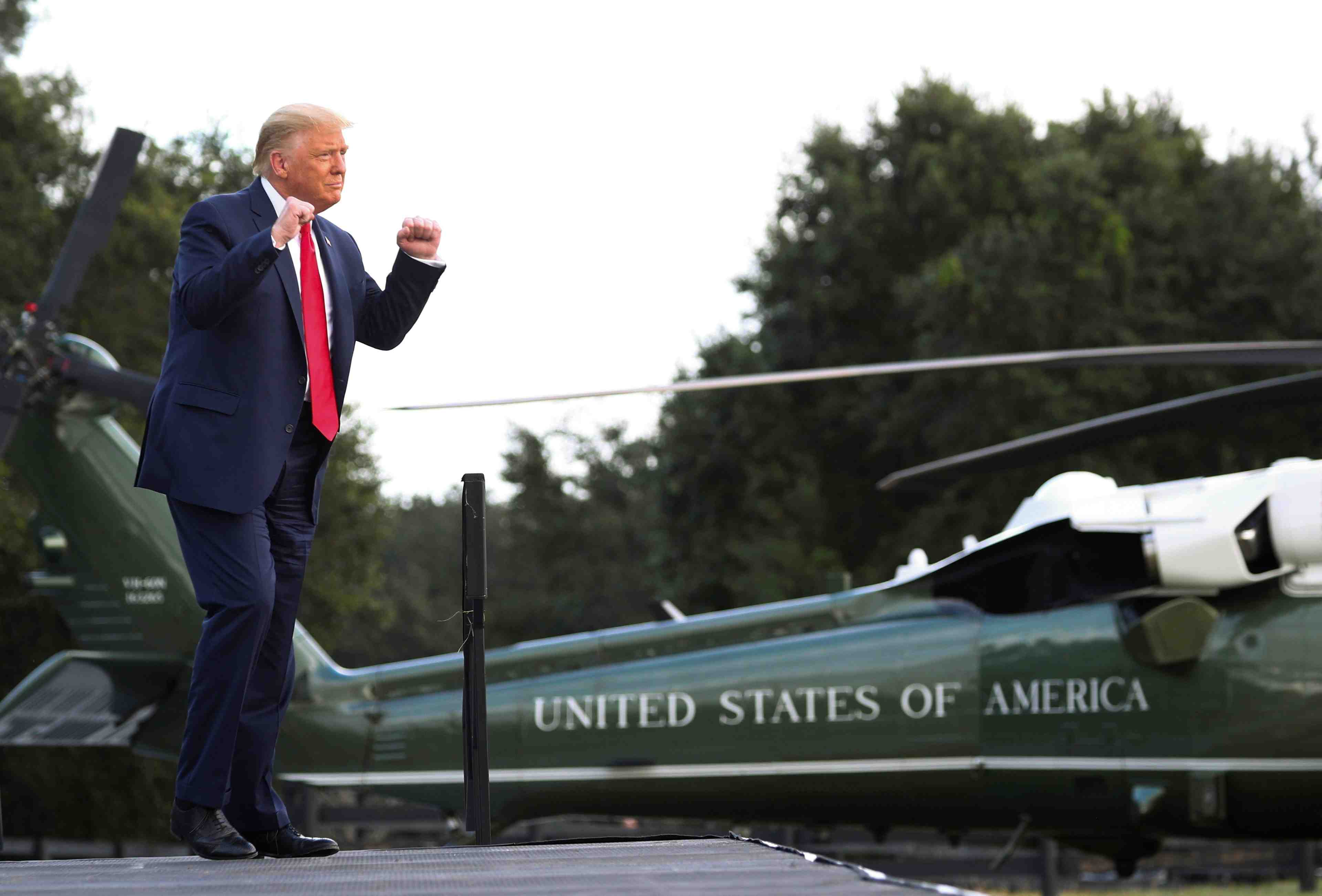 Usa 2020: trump declare la pandemie de coronavirus bientot terminee