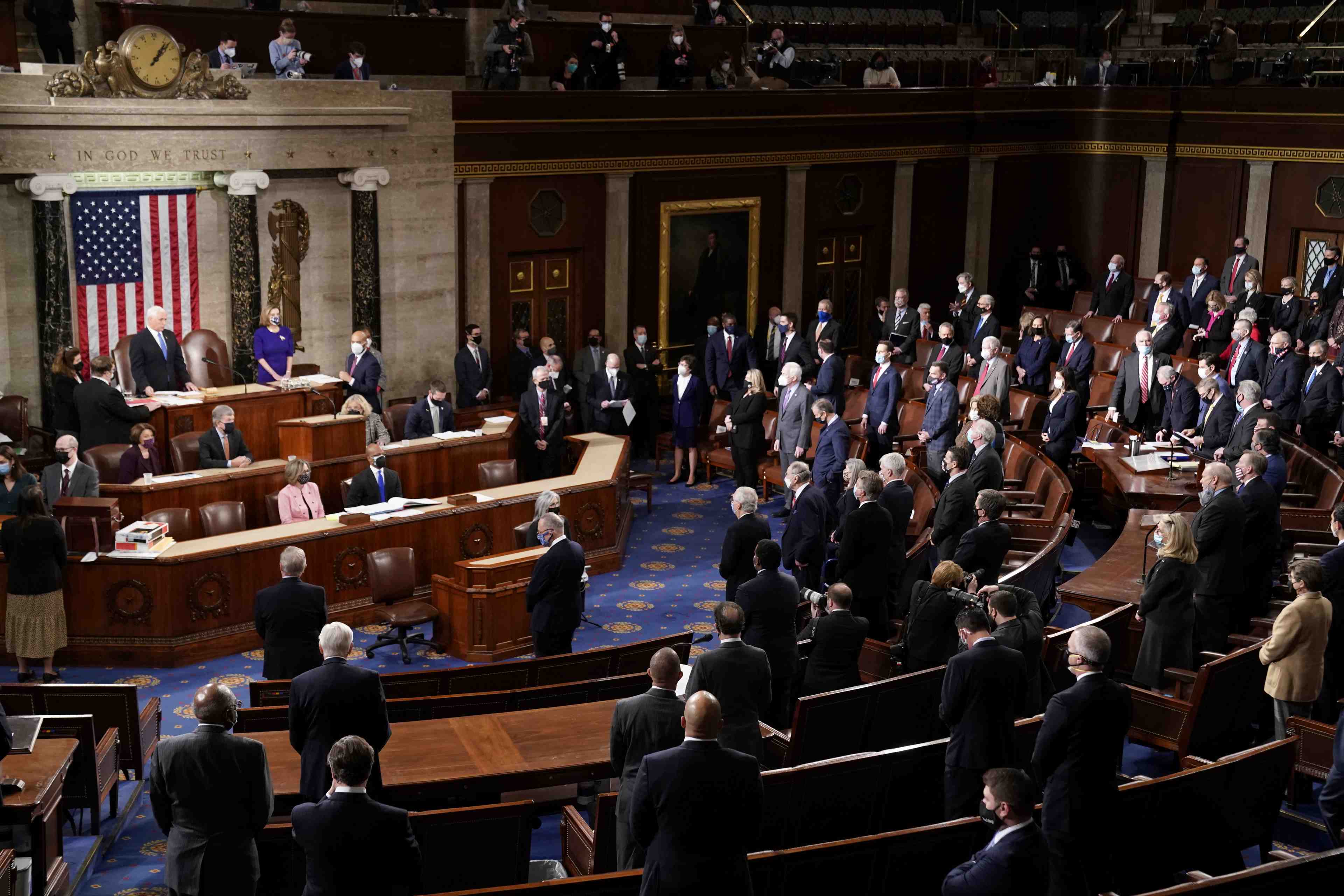 Usa: le congres lance la procedure de certification de la victoire de biden