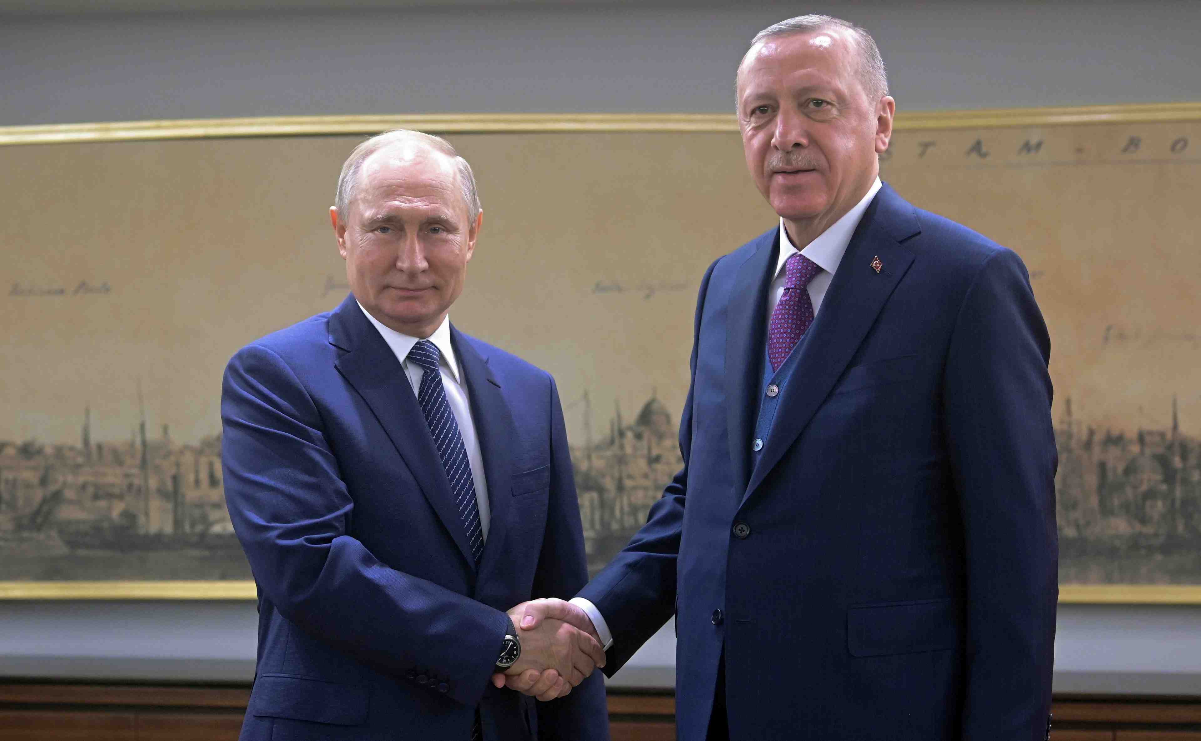 Erdogan et poutine appellent a un cessez-le-feu en libye