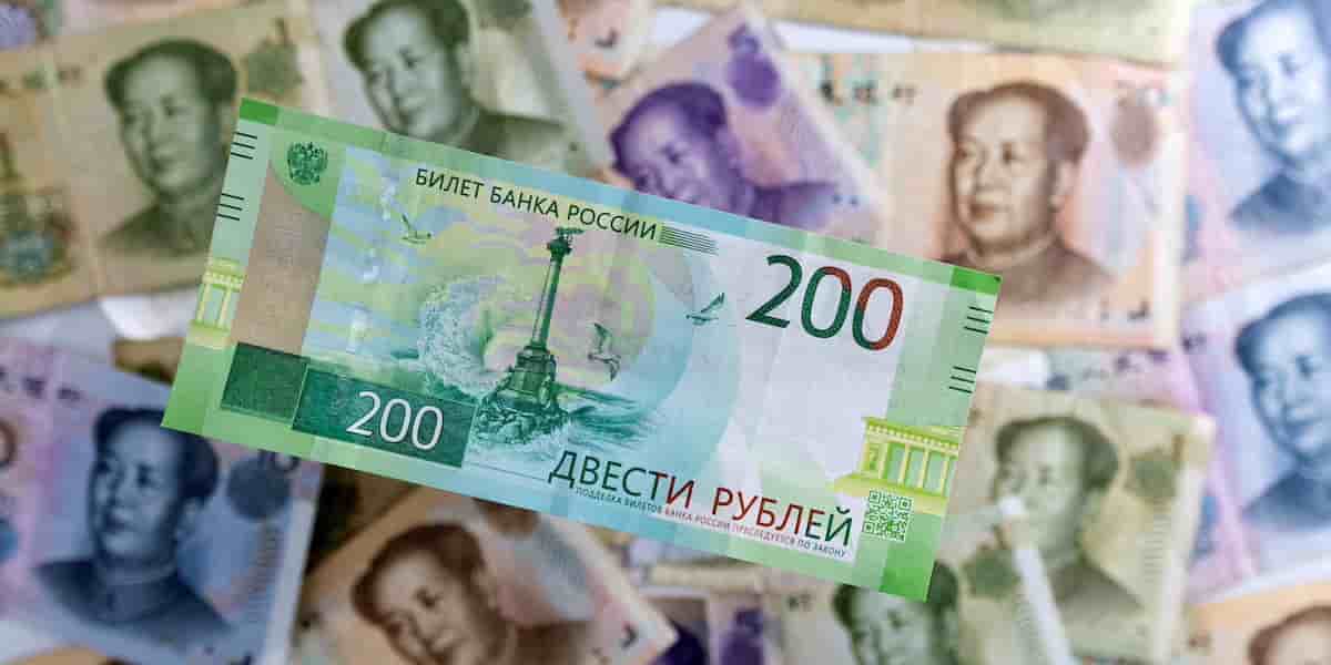 Rouble yuan