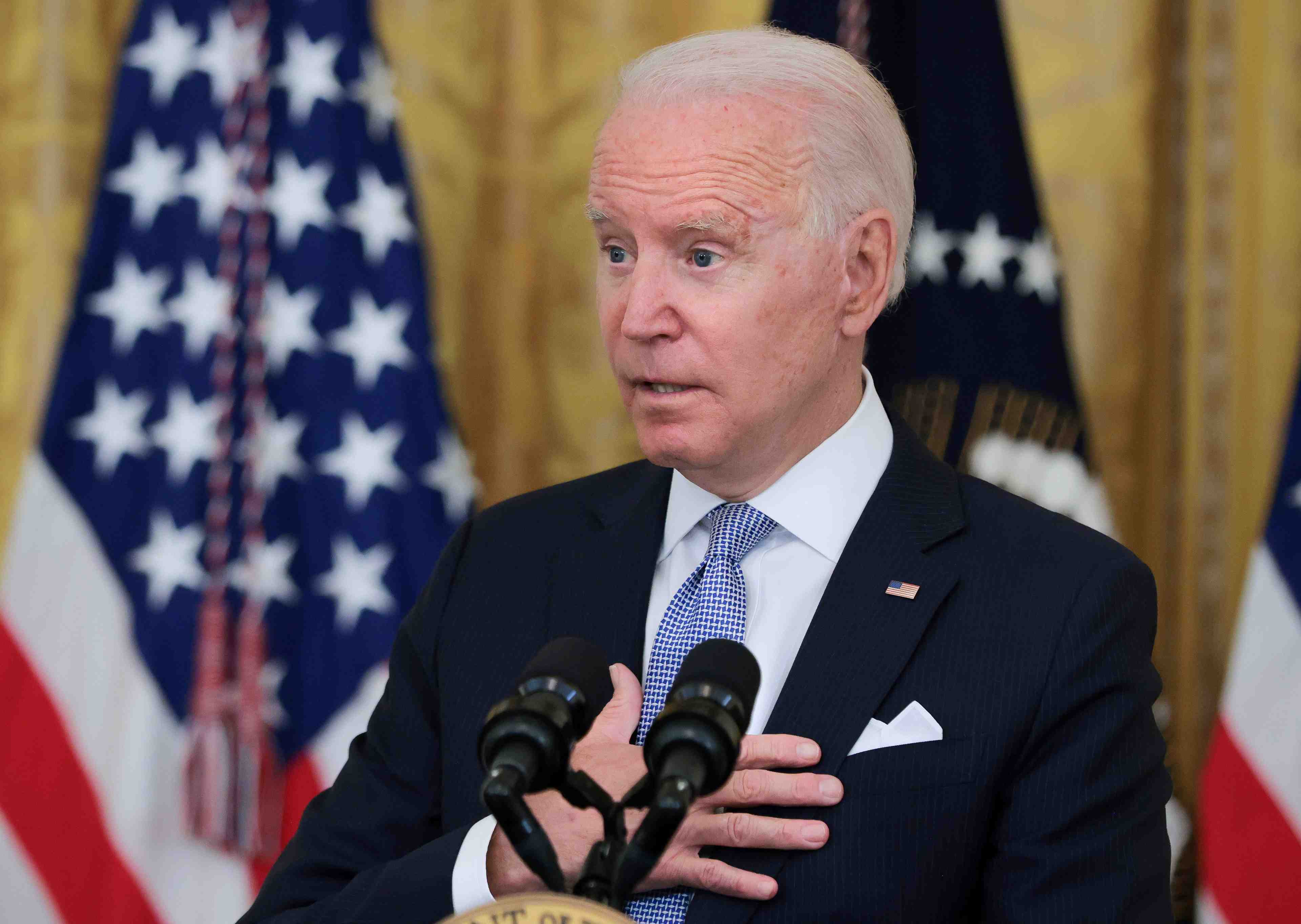 Etats-unis: l'immigration devrait figurer dans le projet de loi democrate sur le budget, dit biden