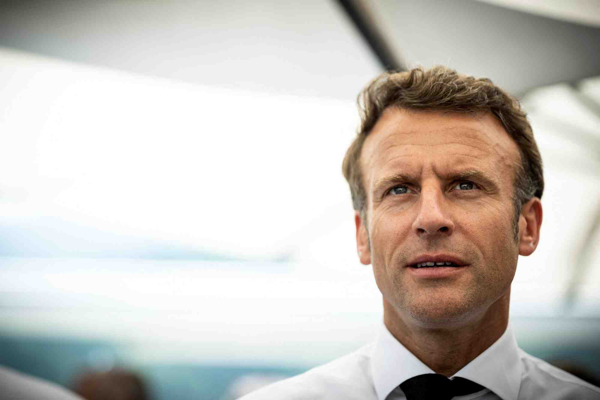 Macron reaffirme le soutien de la france aux forces armees ukrainiennes