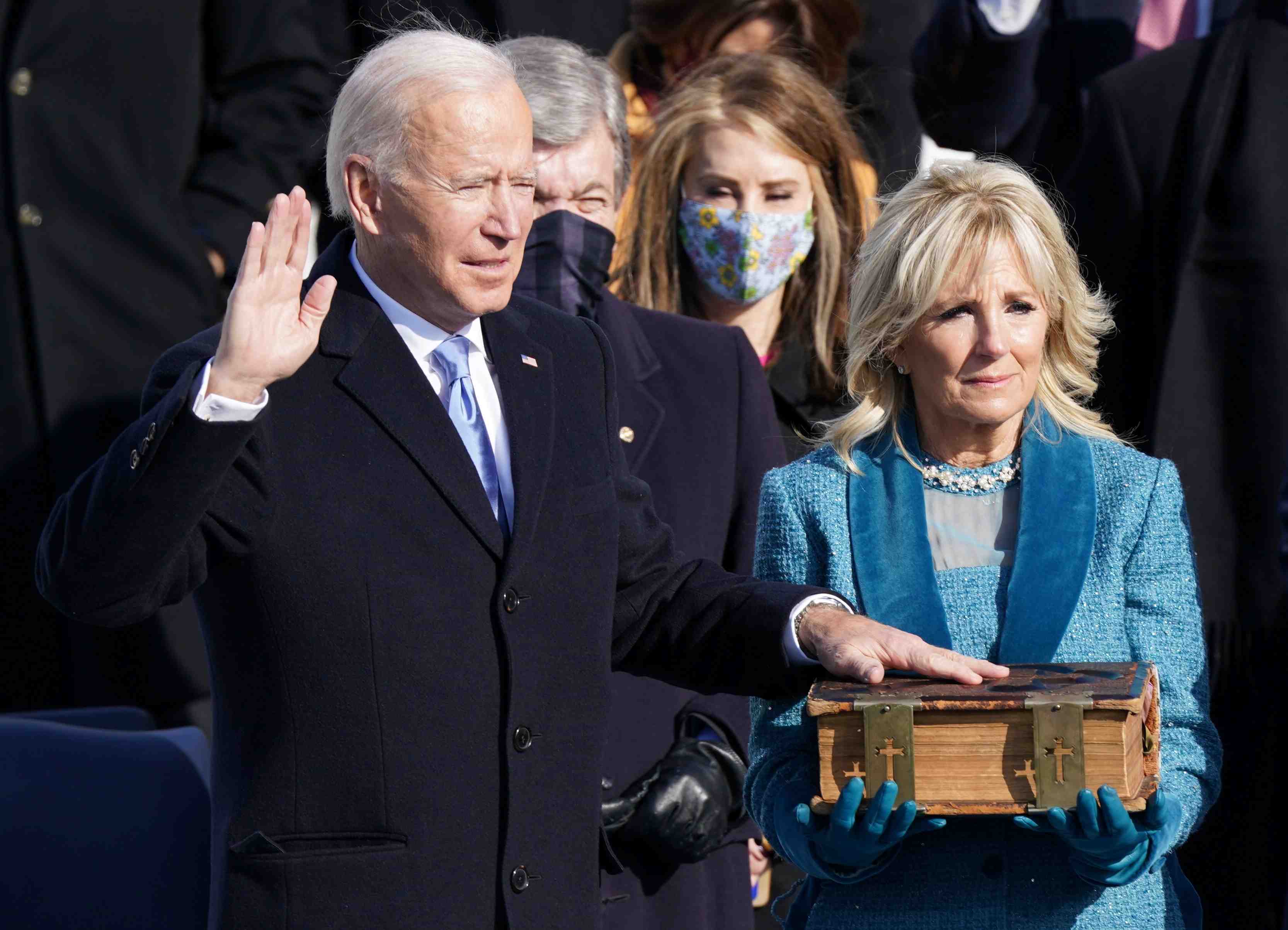 Joe biden a prete serment comme 46e president des etats-unis