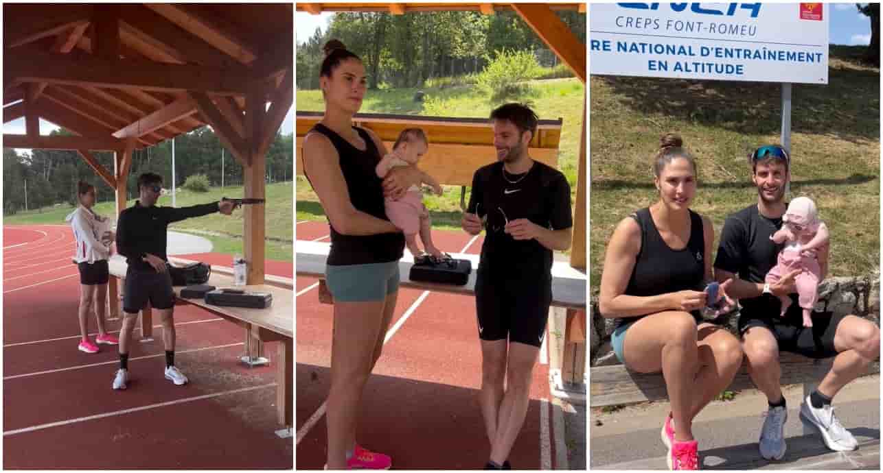 Depuis le 29 mai, Valentin Belaud et Élodie Clouvel ont deux rôles : champions de pentathlon, et parents.