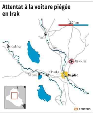 Attentat a la voiture piegee en irak