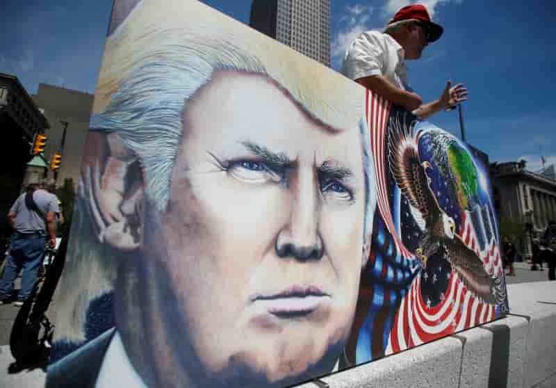 Donald trump sous les feux de la convention republicaine