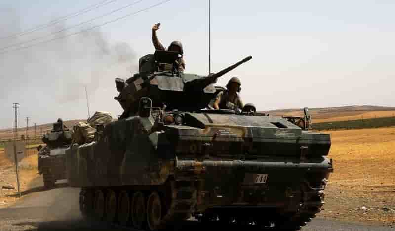 La turquie veut etendre sa zone de controle en syrie