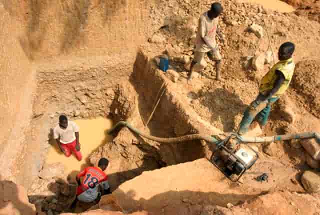 RCA diamant mine