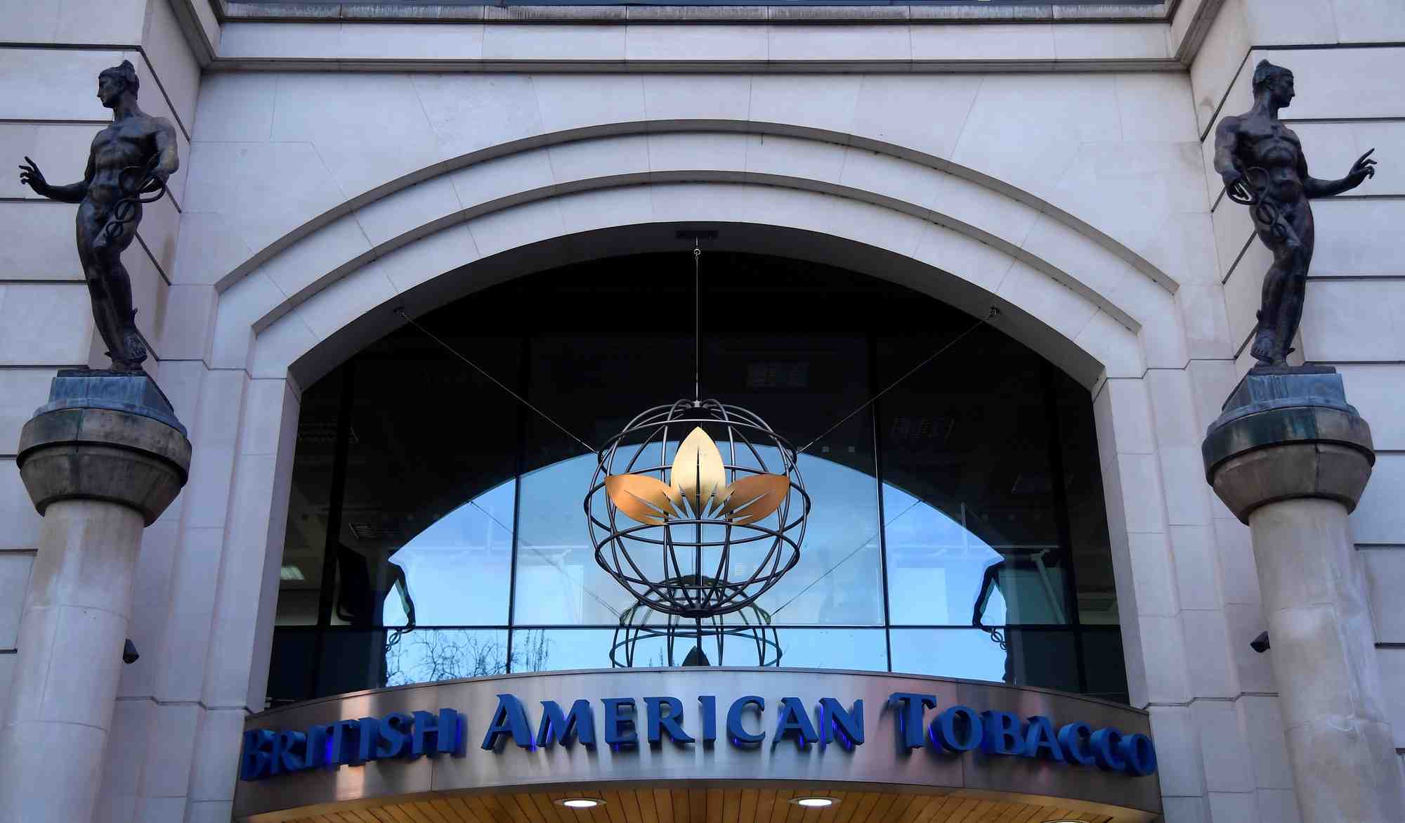 Le logo de british american tobacco