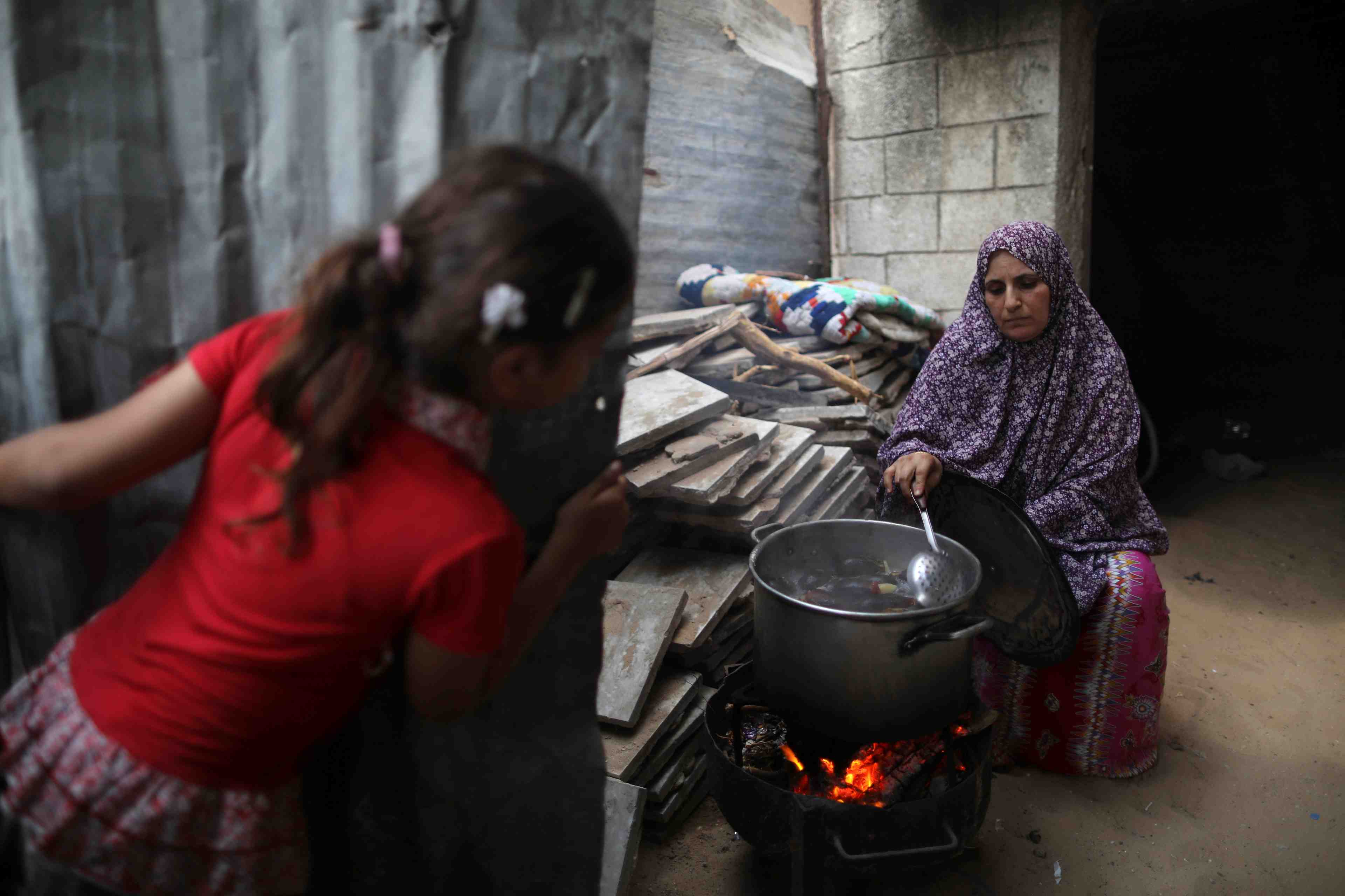 L'onu denonce le sort des habitants de gaza en plein ete