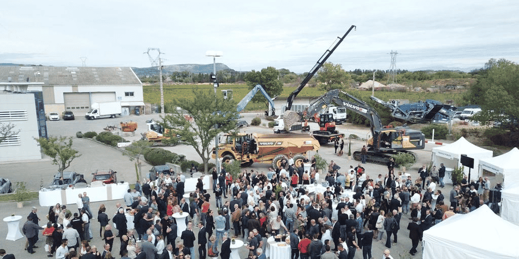 Les 90 ans ont été fêtés sur le siège du groupe, à L'Ardoise (30)