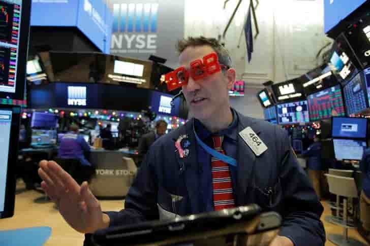 A wall street: un sentiment de prudence pour 2018