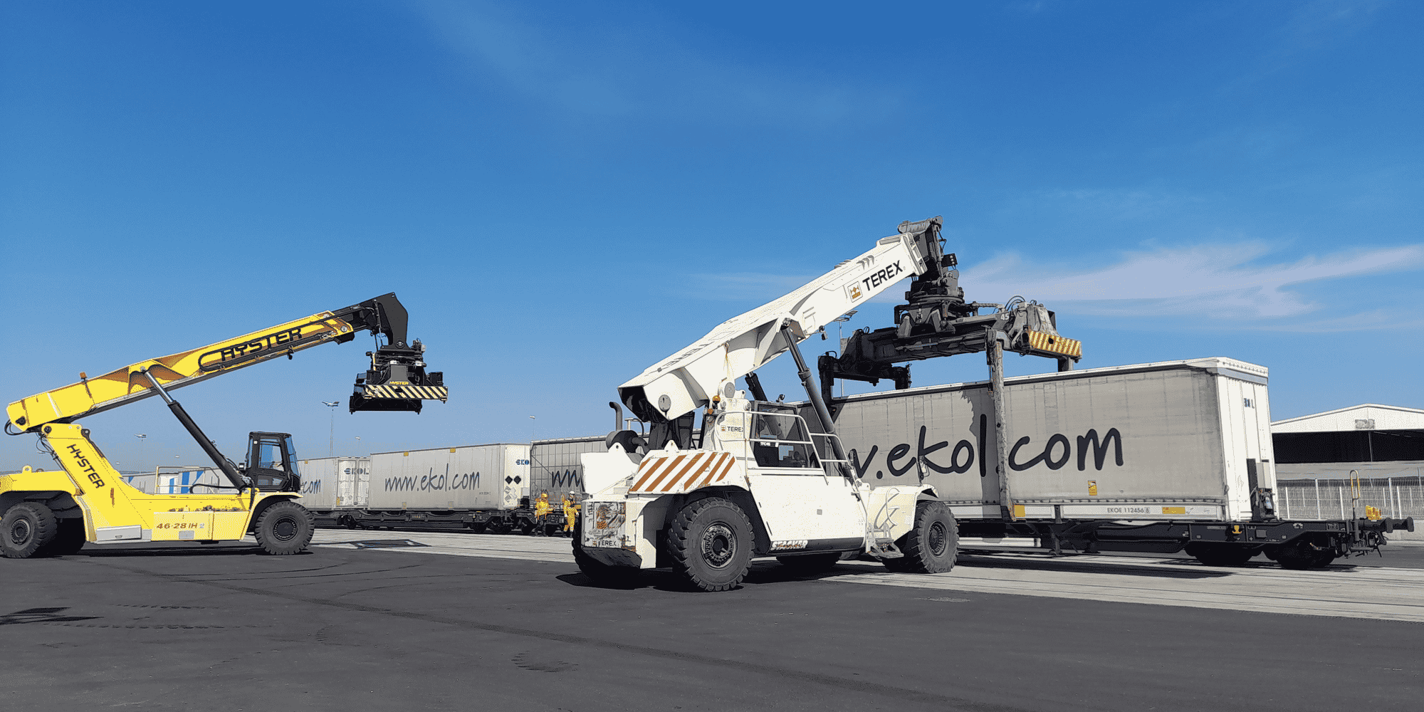 La nouvelle plateforme ferroviaire du port de Sète, en service depuis octobre 2021.