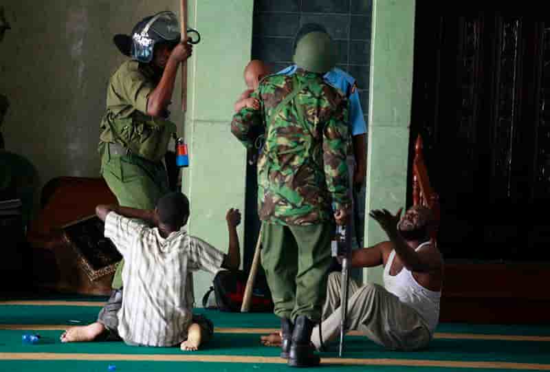 Deuxième jour d'affrontements près d'une mosquée au Kenya