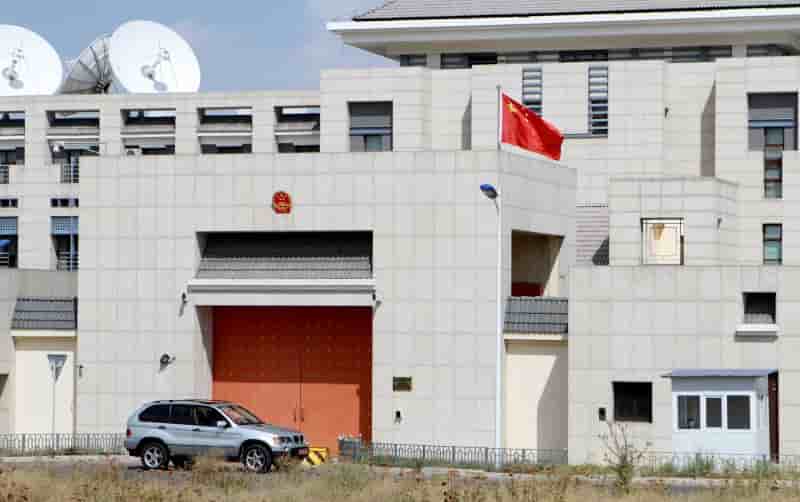 L'ambassade chinoise au kirghizistan cible d'une explosion