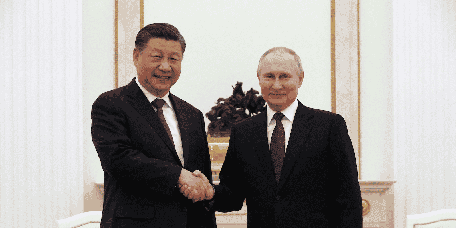 Xi Jinping et Vladimir Poutine
