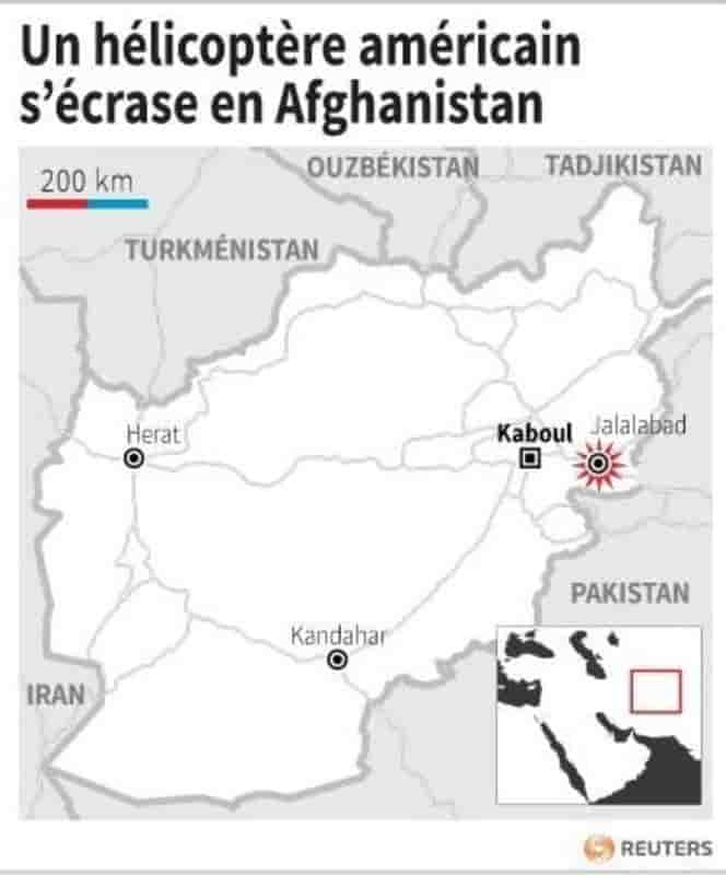 Un helicoptere americain s’ecrase en afghanistan