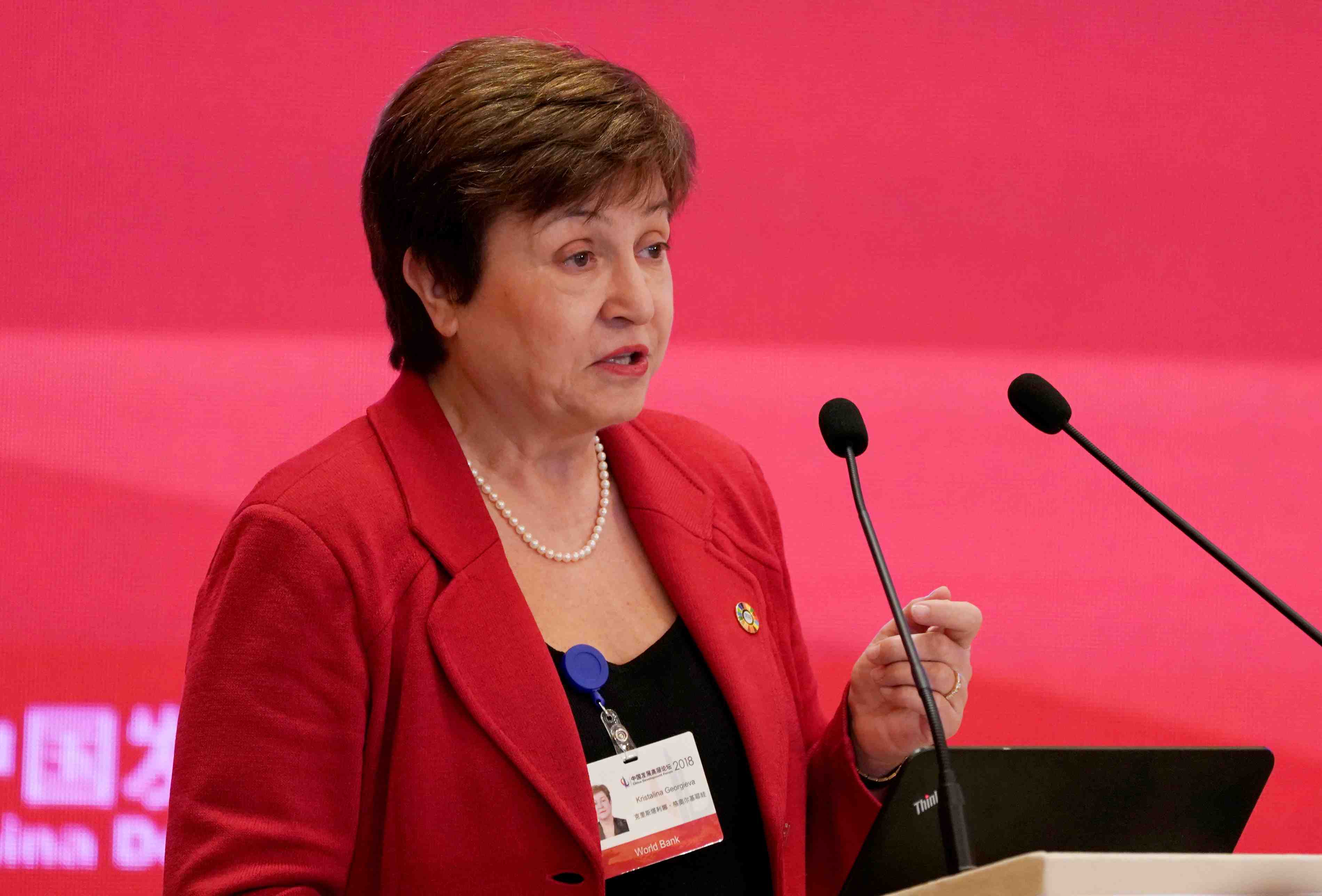 Fmi: le futur de georgieva encore incertain apres la reunion du conseil d'administration