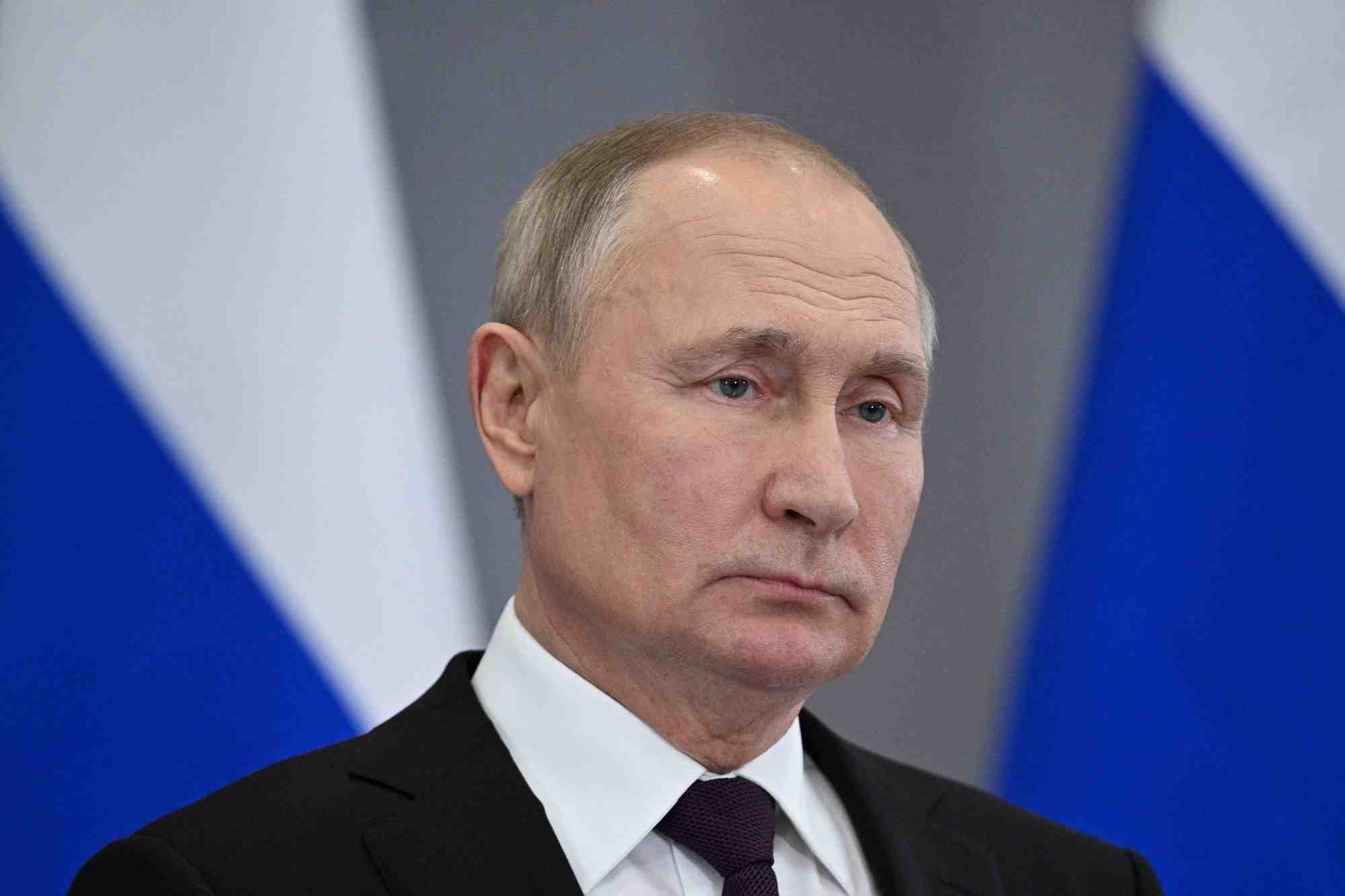 Photo d'illustration du president russe vladimir poutine