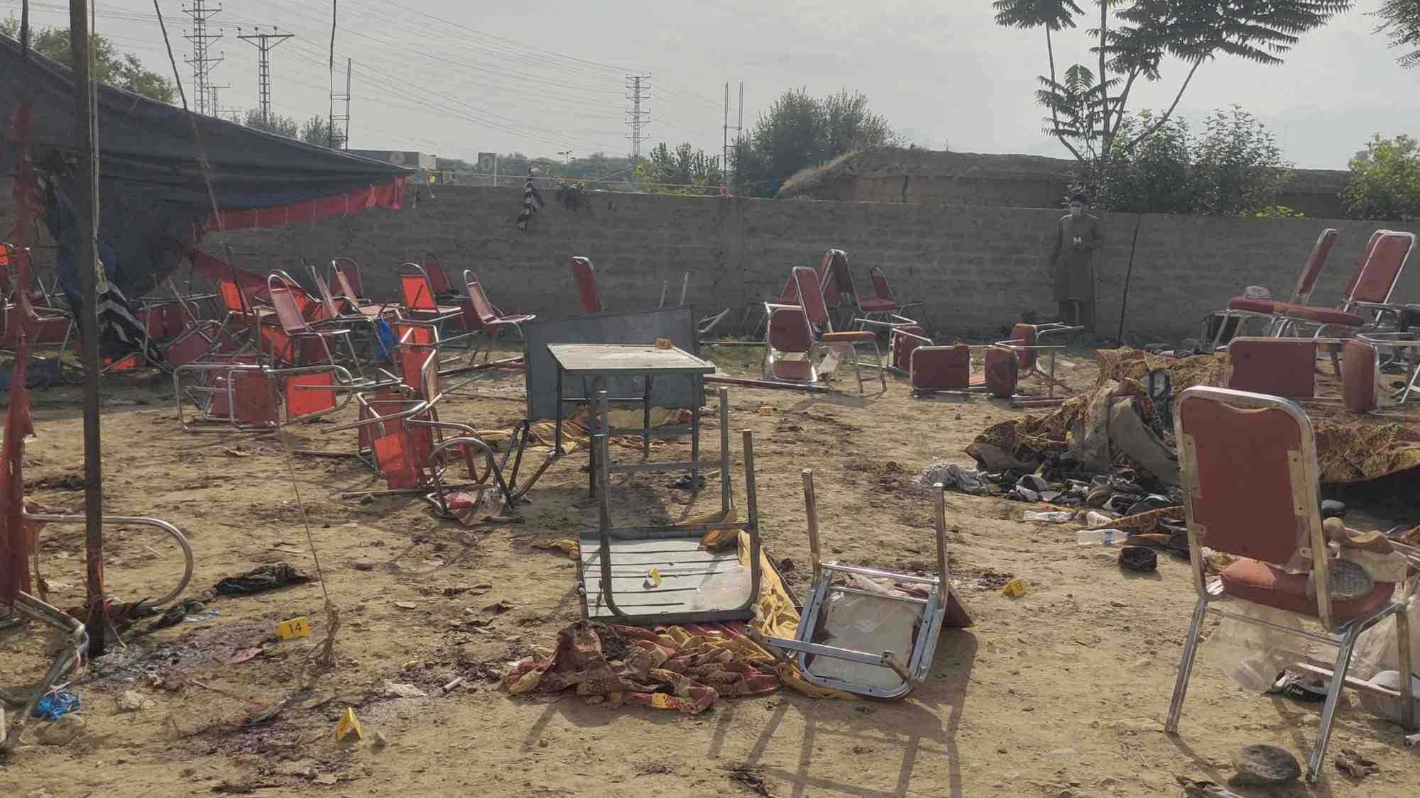 Consequences de l'explosion d'une bombe a bajaur