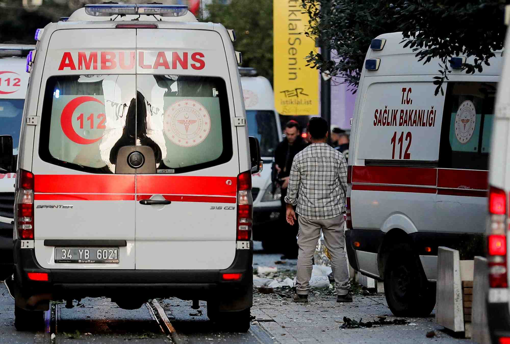Explosion dans le quartier central de taksim a istanbul
